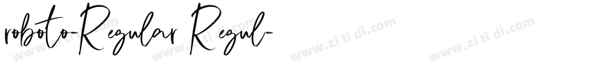 roboto-Regular Regul字体转换 roboto-Regular Regul字体转换